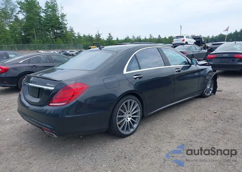 2015 Mercedes-Benz S 550 4Matic from USA, damaged, VIN WDDUG8FB7FA162558